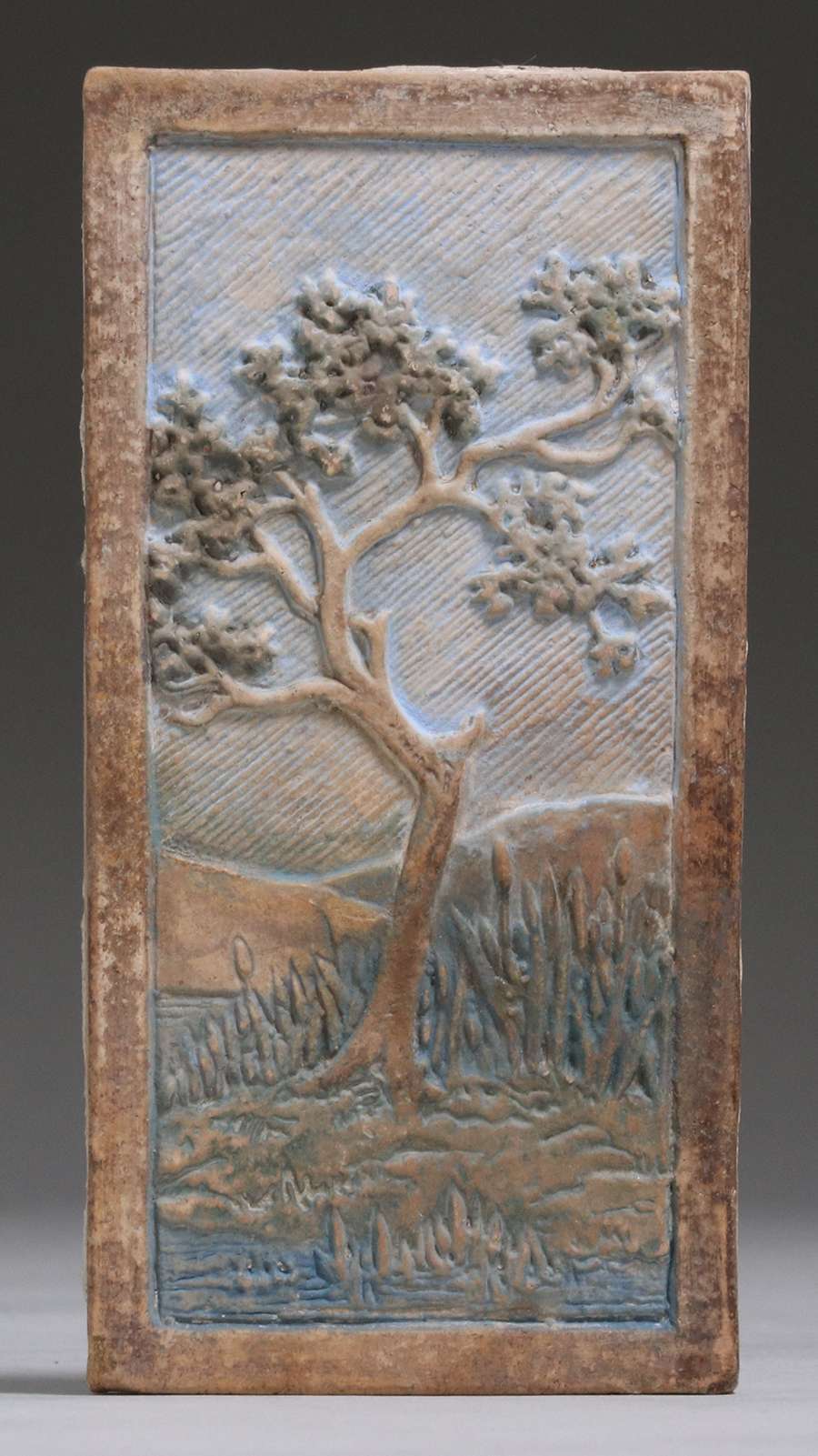 Rare Claycraft Monterey Cypress Tile c1920s | California Historical Design