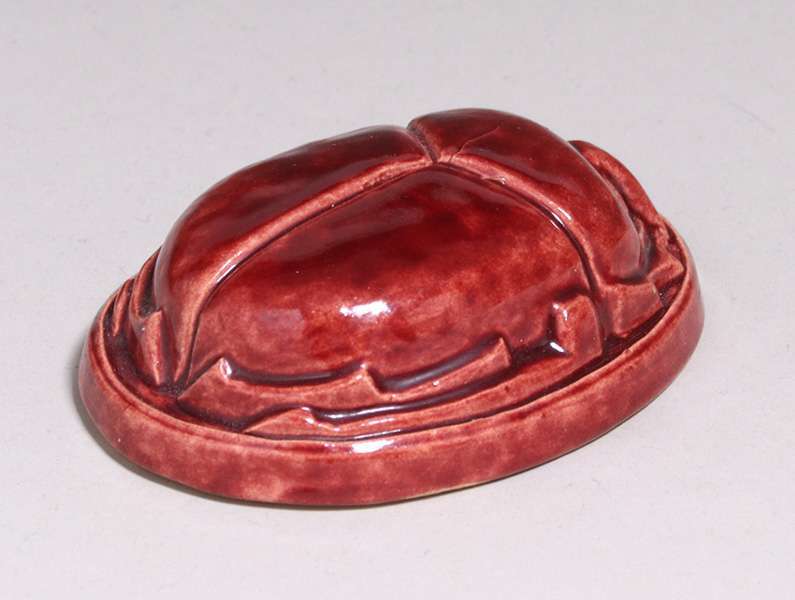 Broadmoor Pottery - Colordo Springs, CO Scarab Paperweight c1934-1937 ...