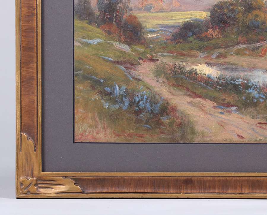 Arts & Crafts California Painting c1910 | California Historical Design