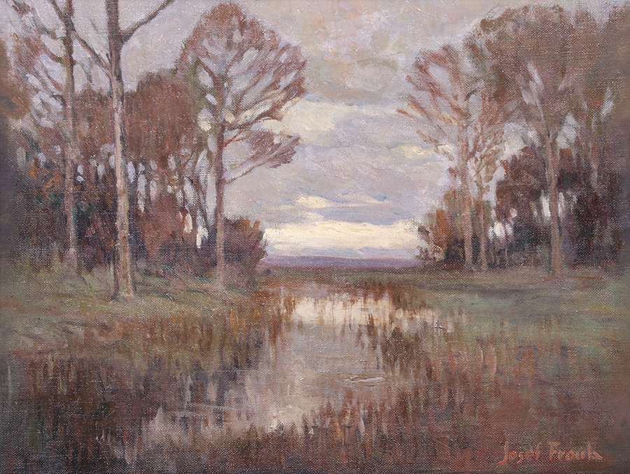 Joseph Froula (1887-1939) Impressionist Oil Painting C1910 