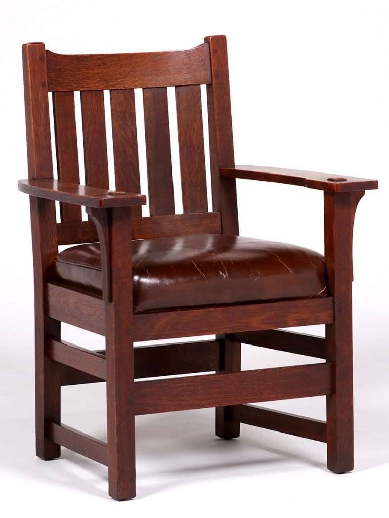 Set of 6 L&JG Stickley U-Back Dining Chairs c1908-1912 | California ...