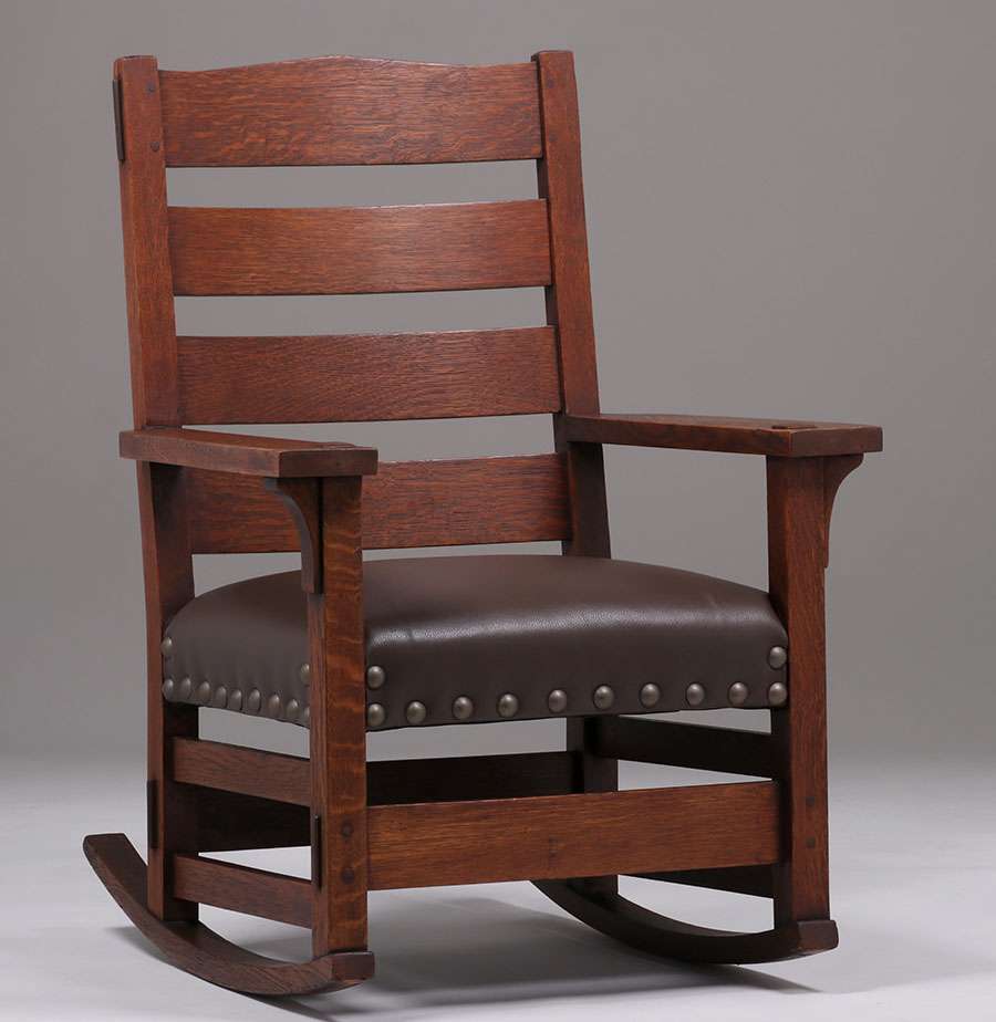 Early Gustav Stickley #2631 Rocker C1902 