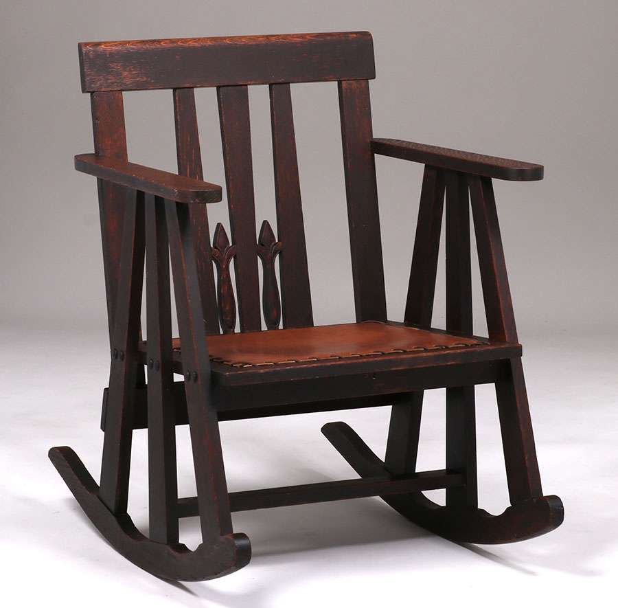 Early Stickley Brothers #736 Rocker c1901 | California Historical Design
