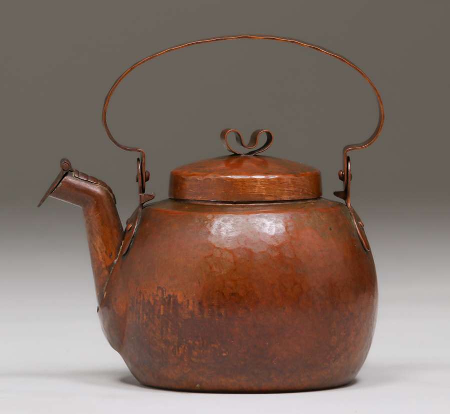 Copper Teapot, Helsinki 3/4 L Small Copper Tea Pot, Collectible Copper Home  Decor, Copper With Patina, Gift for Her, Antique Copper Kettle 