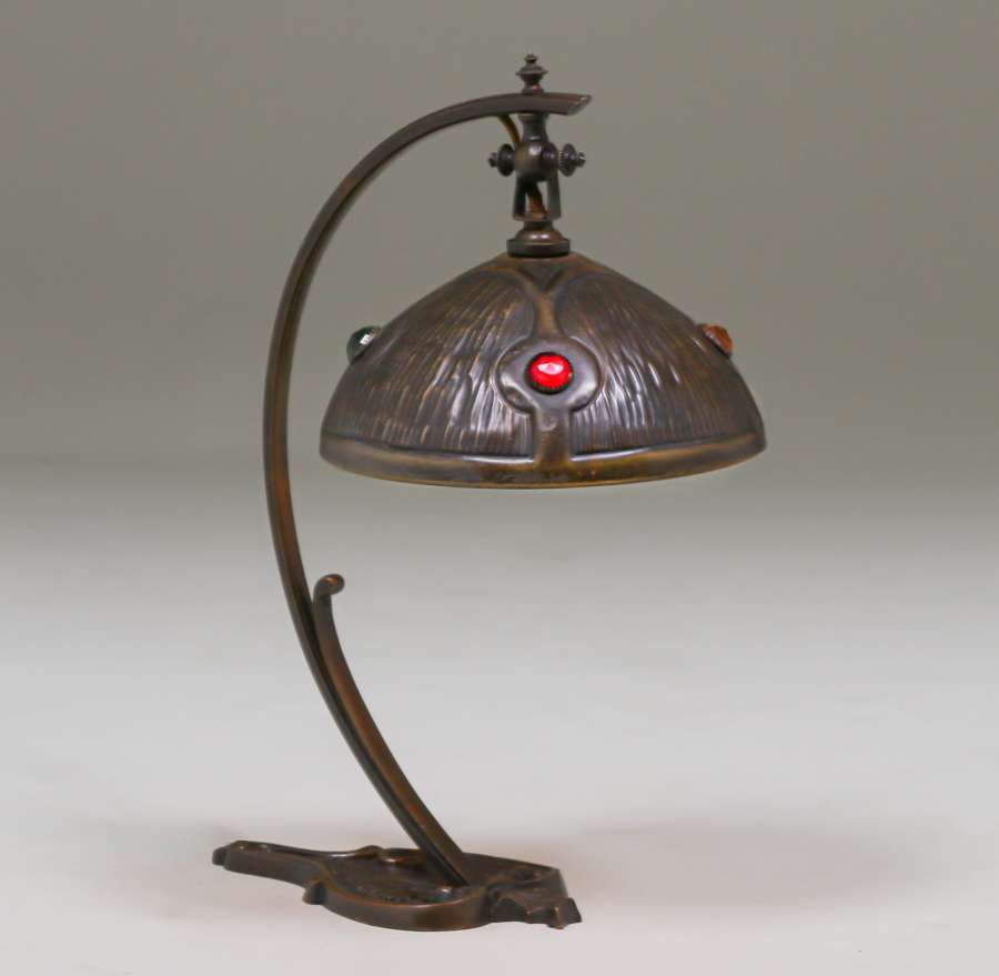 antique jeweled lamp