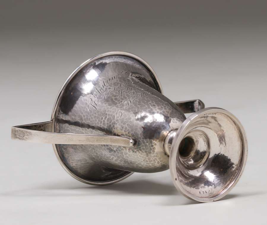 Marcus & Co Sterling Silver Two-Handled Golf Trophy 1910 | California ...