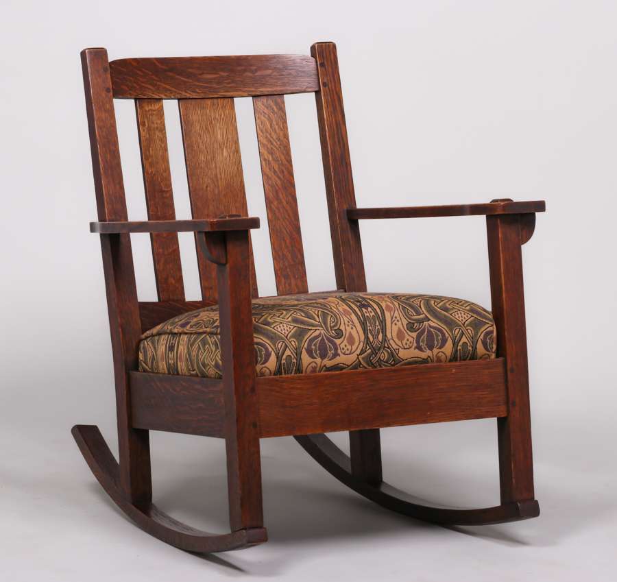 Limbert Rocker c1910 | California Historical Design