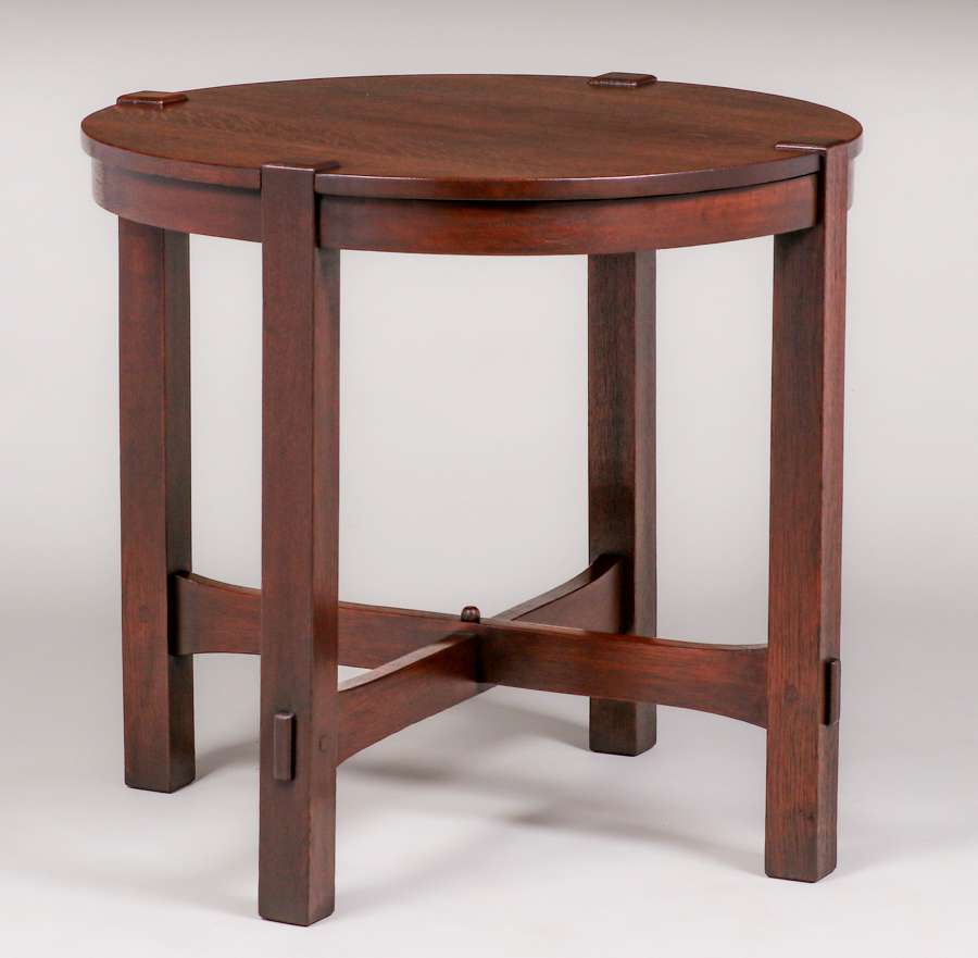 Early Gustav Stickley #440 Lamp Table c1902 | California Historical Design