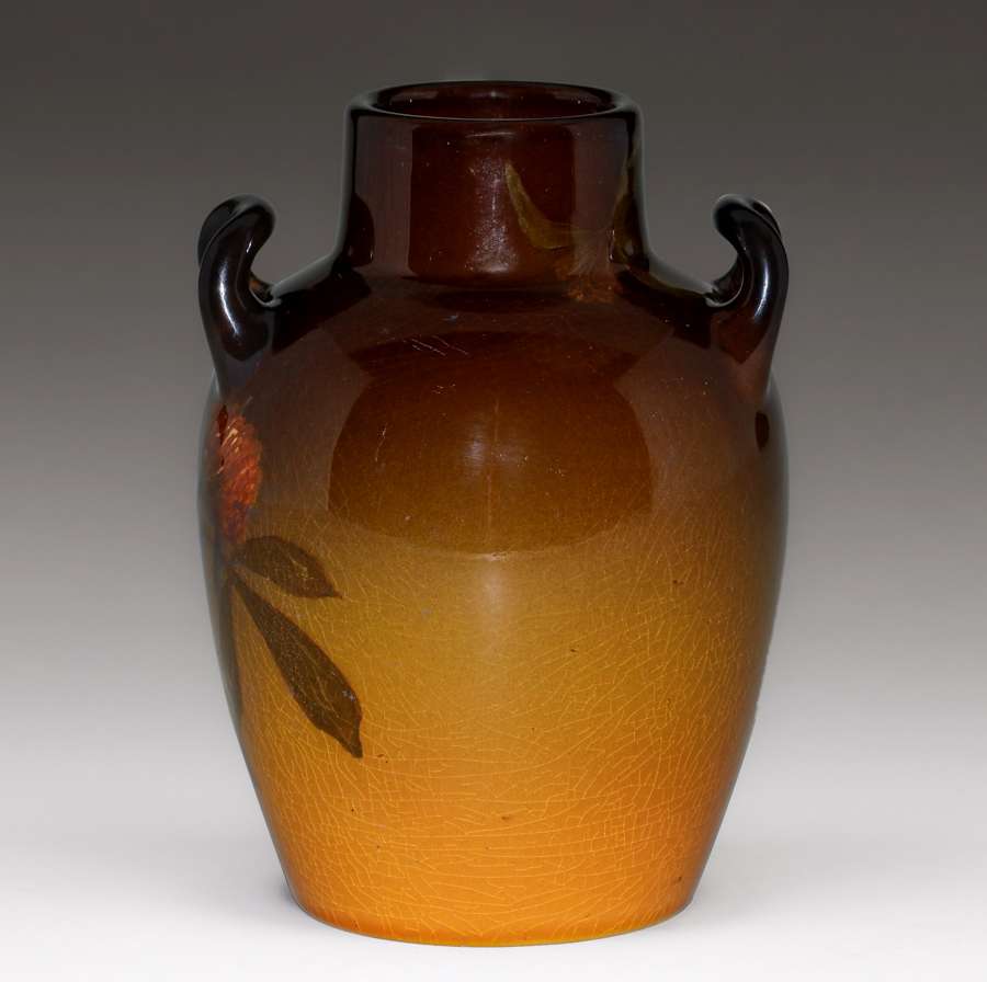 Rookwood Pottery Irene Bishop Two-Handled Standard Glaze Vase 1901 ...