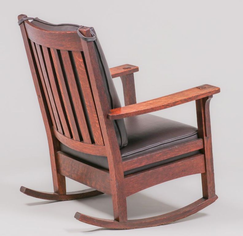 L&JG Stickley Rocker c1910 | California Historical Design