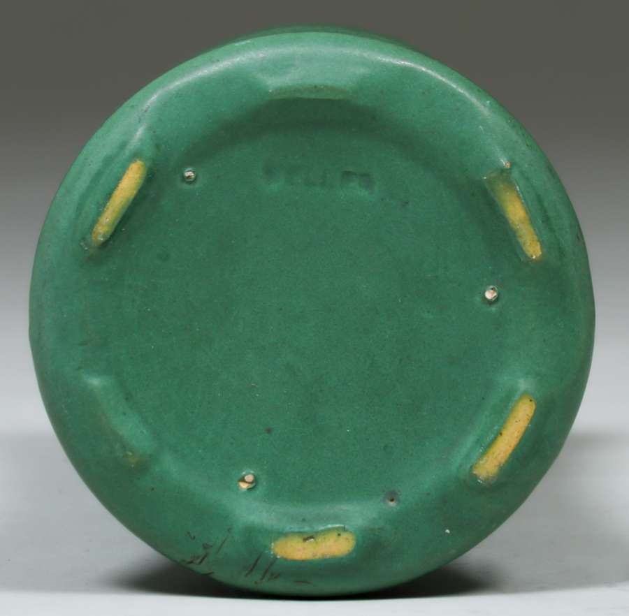 Weller Pottery Matte Green Vase c1910 | California Historical Design