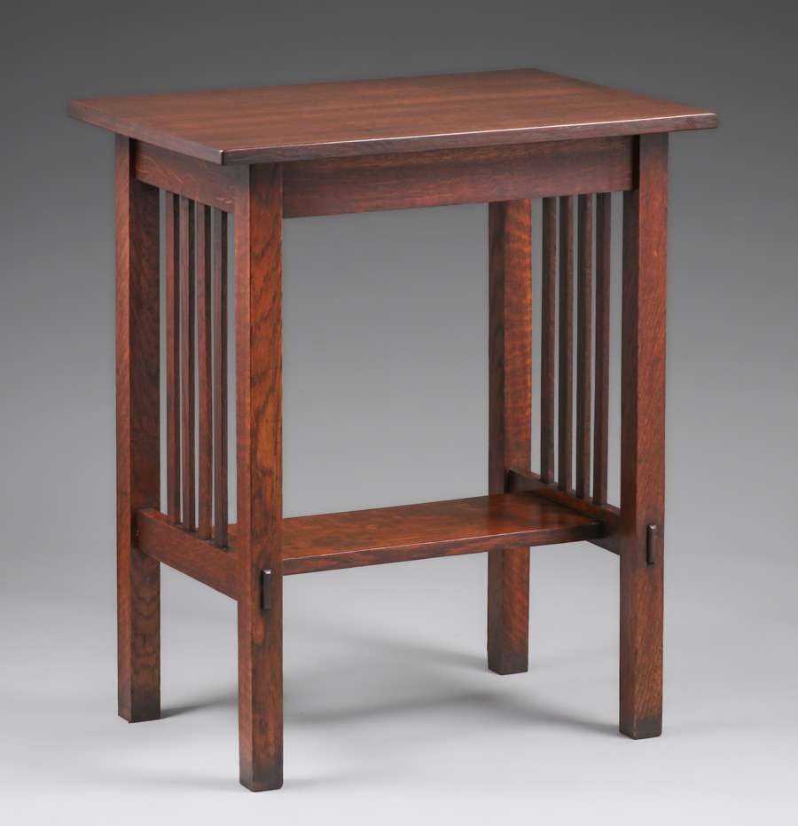 Grand Rapids Spindled Side Table c1910 | California Historical Design