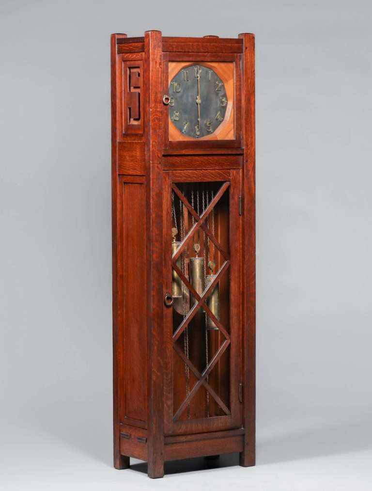 Gustav Stickley Grandfather Clock c1912-1915 | California Historical Design