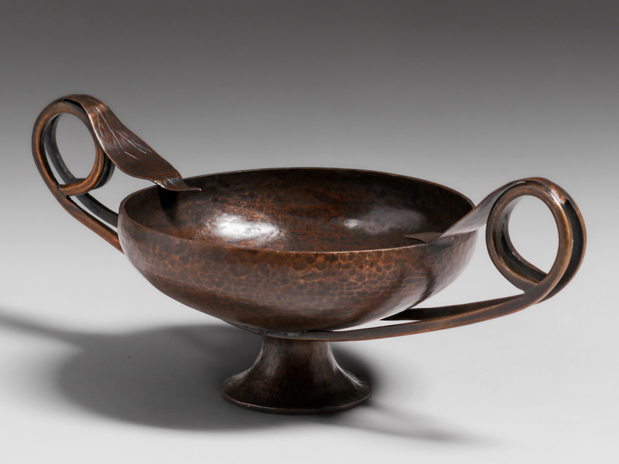 John Kremos - Boston Society of Arts & Crafts Hammered Copper Two ...