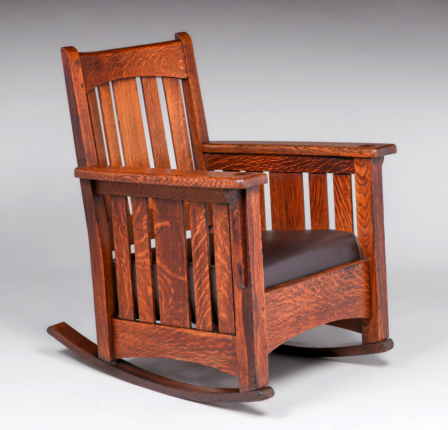 Limbert Slatted Rocker C1905 