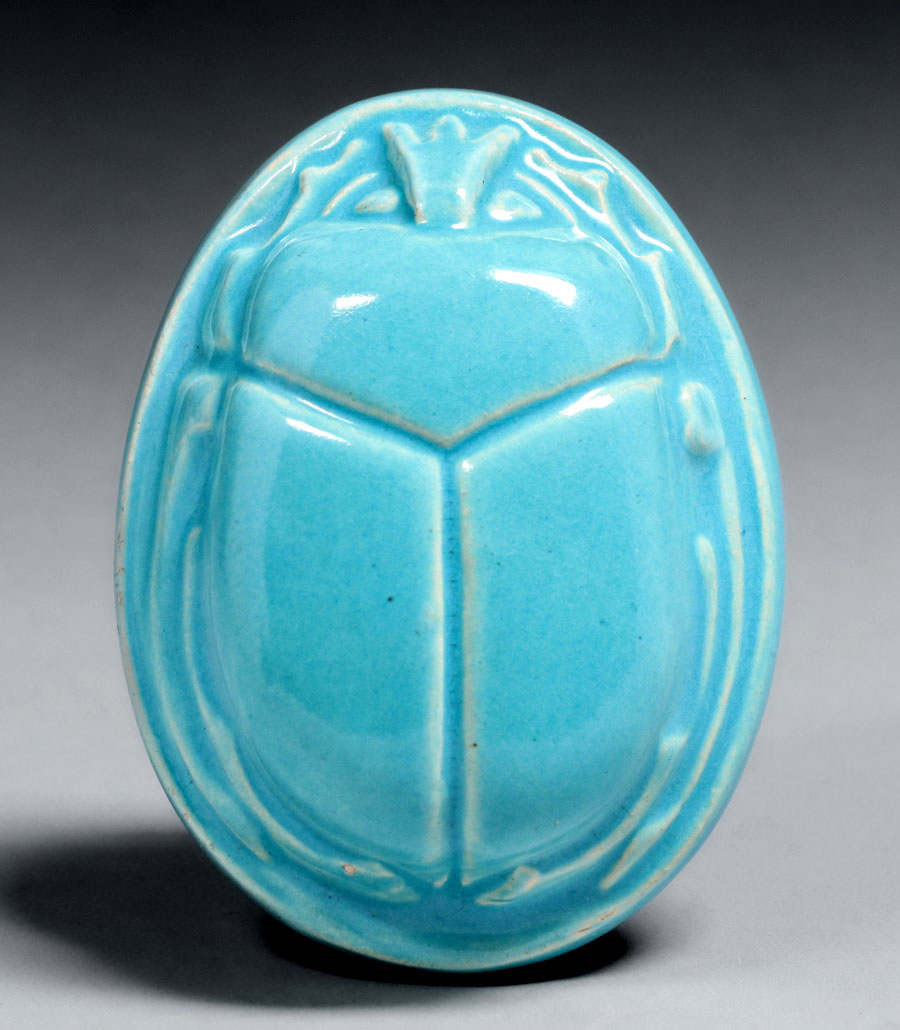 Broadmoor Pottery – Colorado Springs, CO Scarab Paperweight c1934-1937 ...