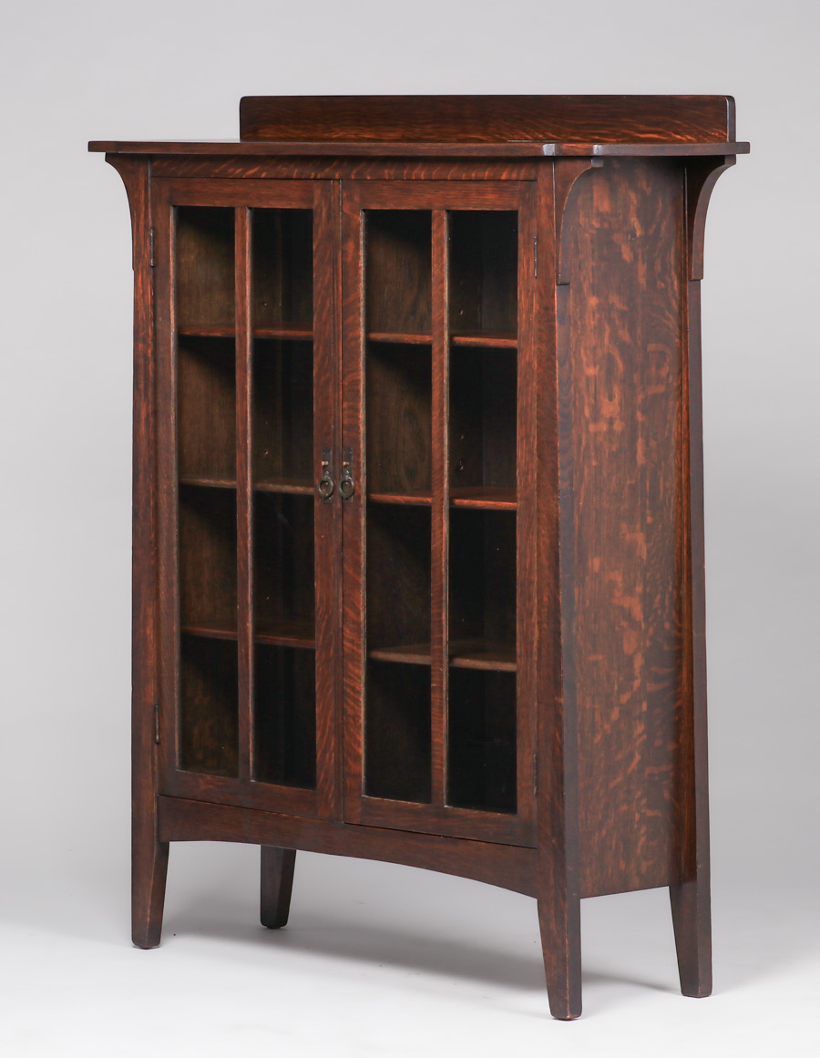 Limbert Two-Door Bookcase c1910 | California Historical Design