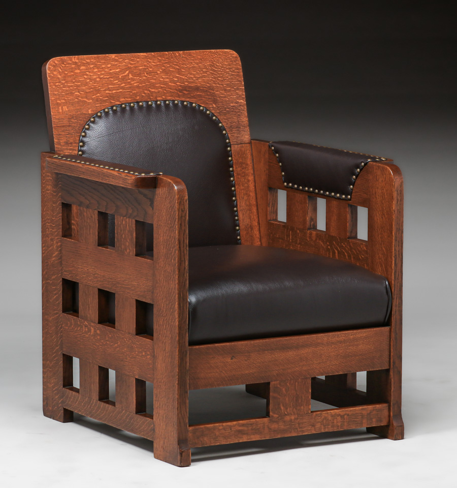 Karpen Furniture Co – Chicago Cutout Armchair c1910 | California ...